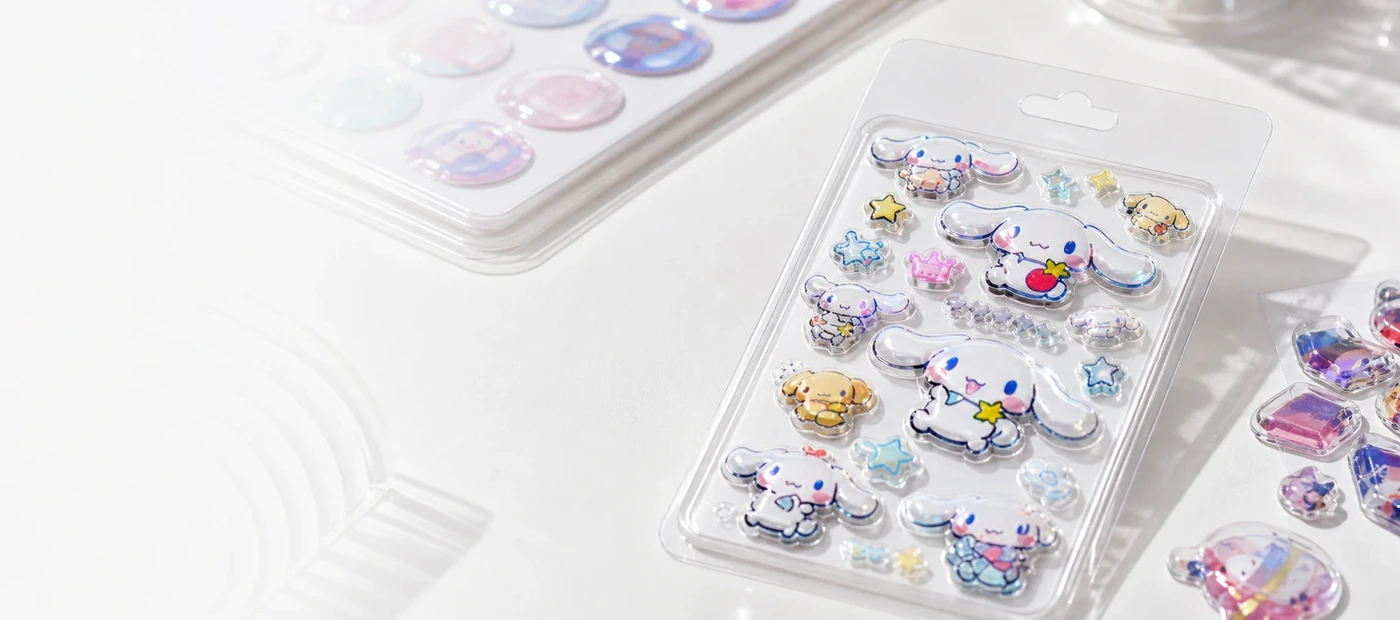 Custom Blister Stickers