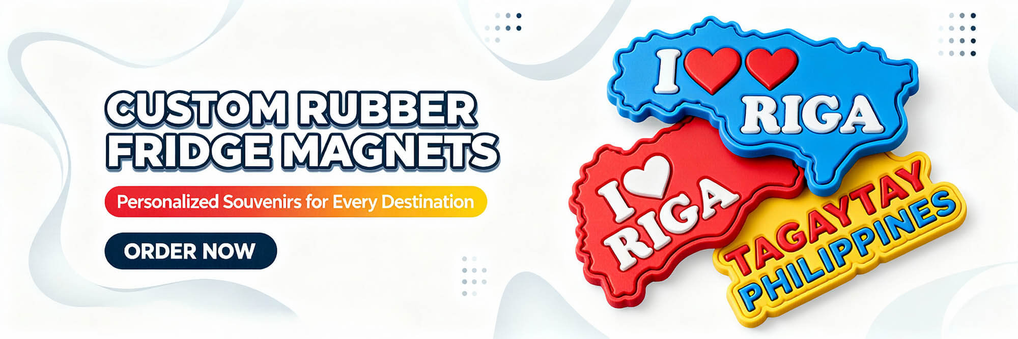 Custom Rubber Fridge Magnets